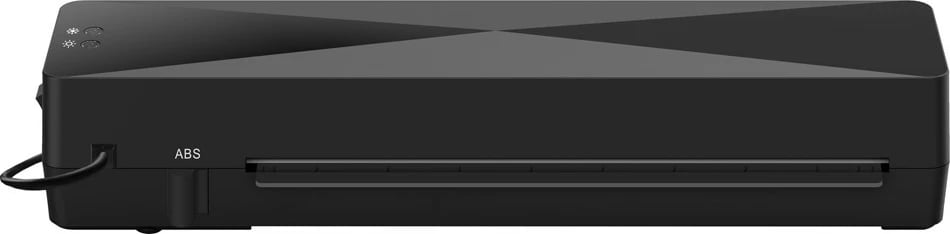 Laminator Savio LR-01/B A4, laminim i nxehtë dhe i ftohtë, 300 W, deri 125 mikron, set 20 fletë folie, zi