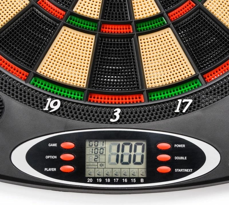 Tabelë elektronike dart Meteor, set me 6 shigjeta