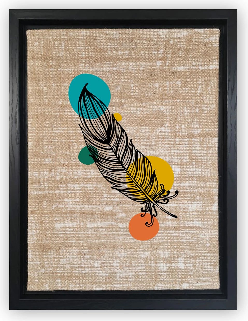 Pikturë dekorative në kanavacë Wallity, shumëngjyrëshe, LSJ319568870862 - 4666, 46x66cm