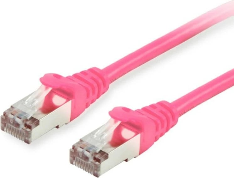 Kabllo rrjeti Cat6 Equip 0.15m S/FTP RJ-45 rozë