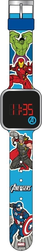 Orë dore për fëmijë Cartoon Avengers, e kaltër