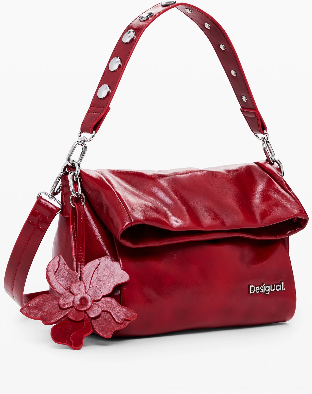 Çantë femra Desigual Reprise Valentine Loverty, e kuqe