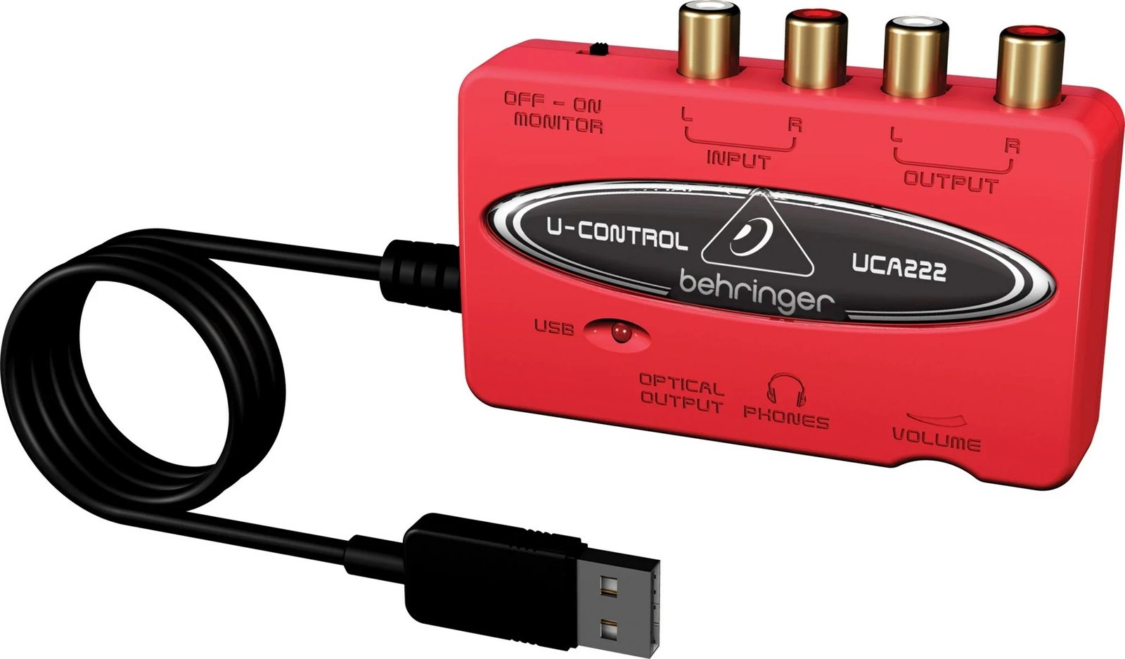 Interfejs audio Behringer UCA222, i kuq