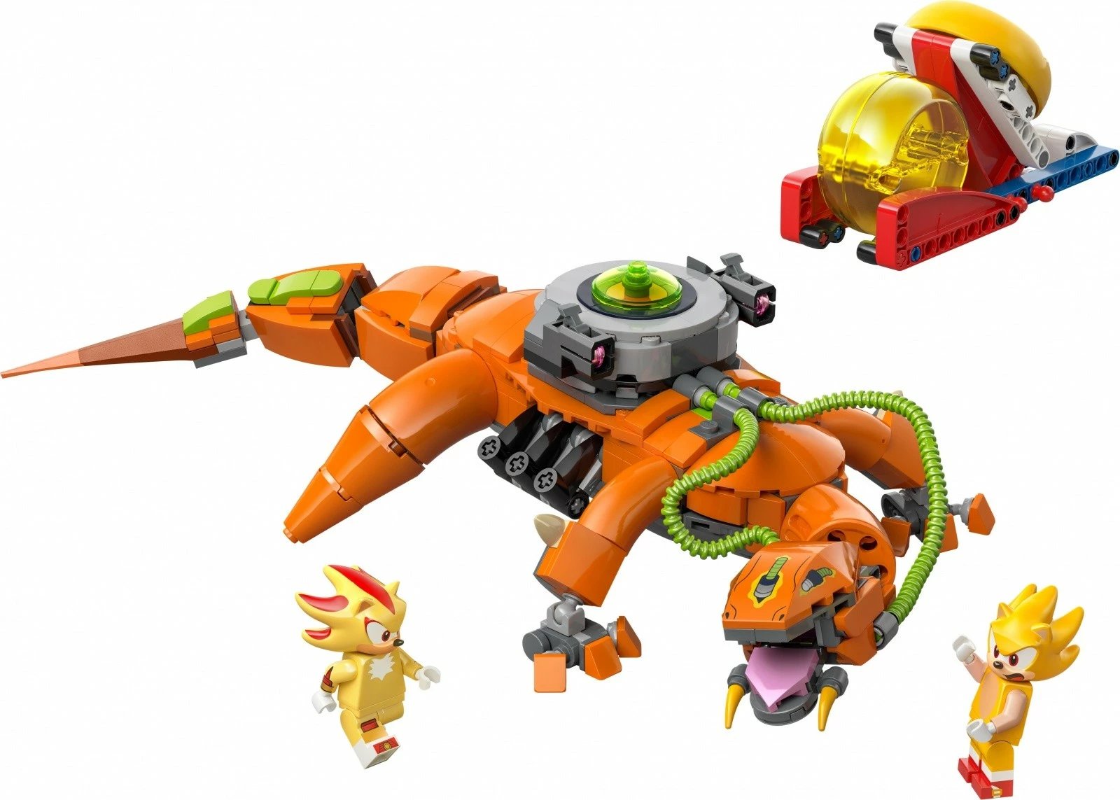 Set LEGO Sonic the Hedgehog 77003 Super Shadow vs Biolizard, 419 pjesë