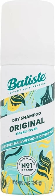 Shampon i thatë për femra Batiste Original, 50ml