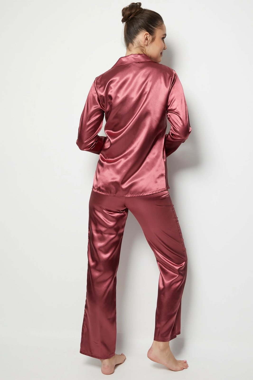 Set pizhamash për gra, Jumeon, 001-018466, ngjyrë lejla