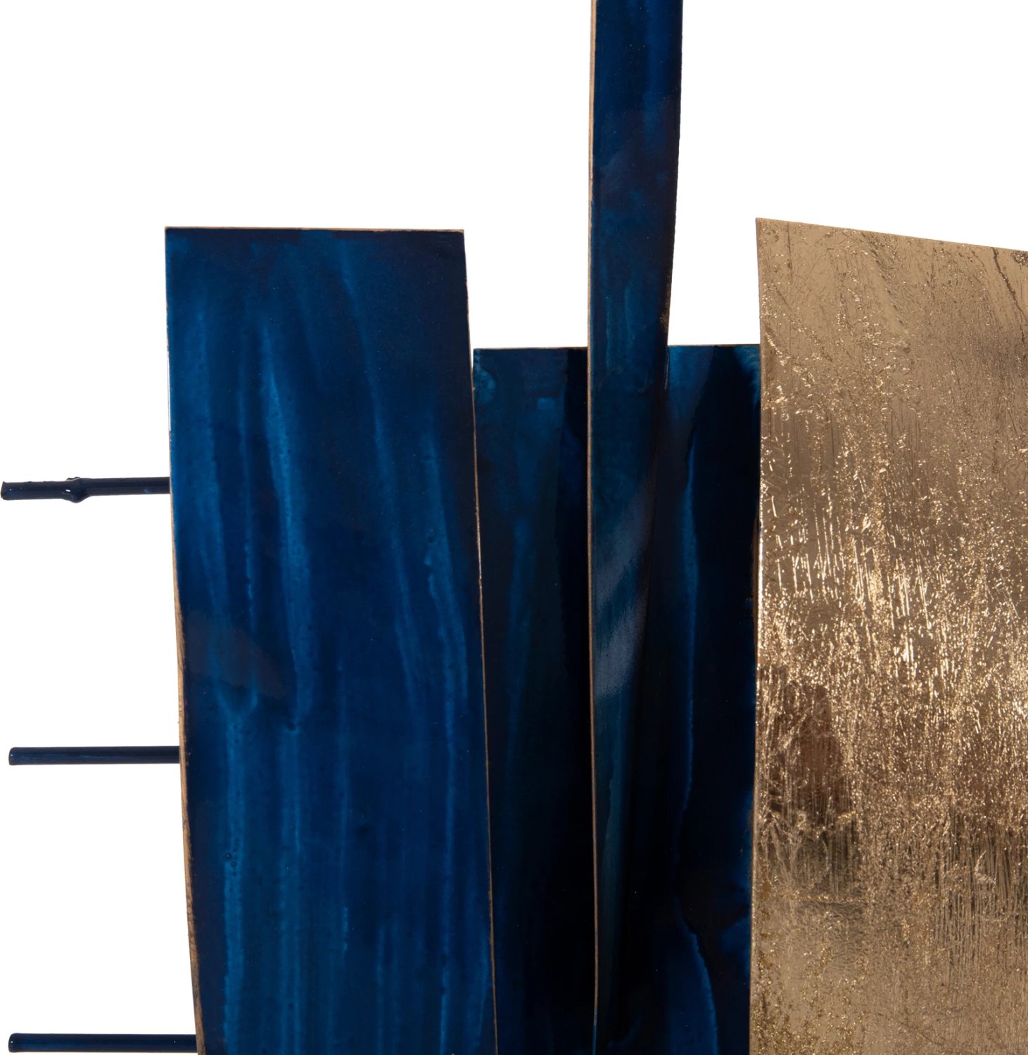 Dekor muri FH4205 metalik në ngjyrë kaltër - ar 90,5x50Hcm