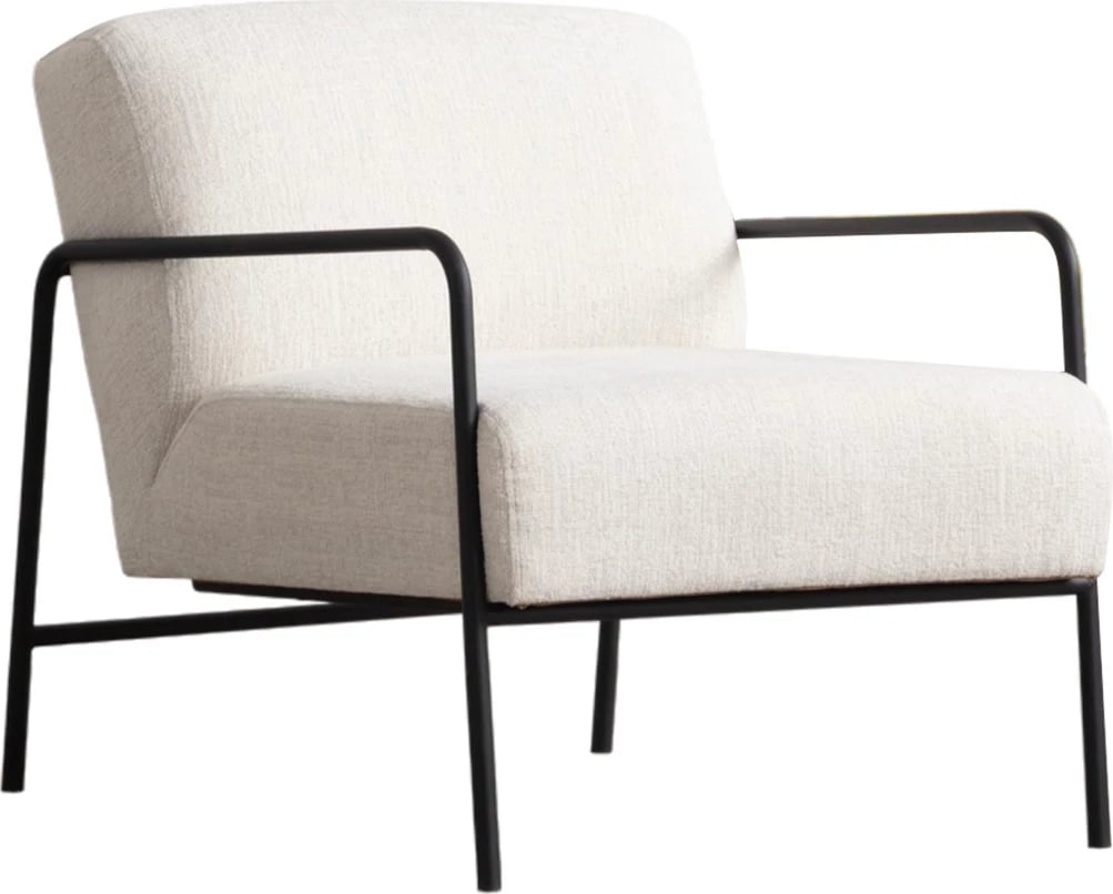 Karrige krahu Atelier del Sofa, Eti Bergere, e bardhë