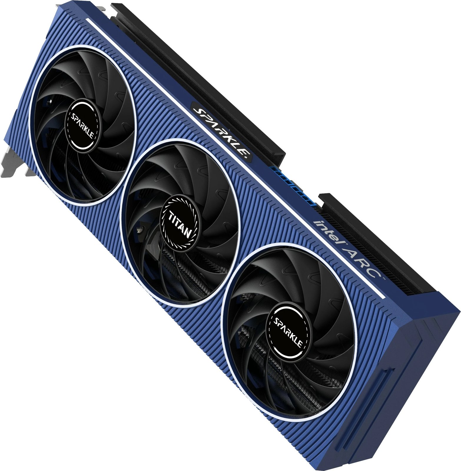 Kartelë grafike Sparkle Intel Arc A770 TITAN OC Edition, 16 GB, PCI Express 4.0, e zezë/blu