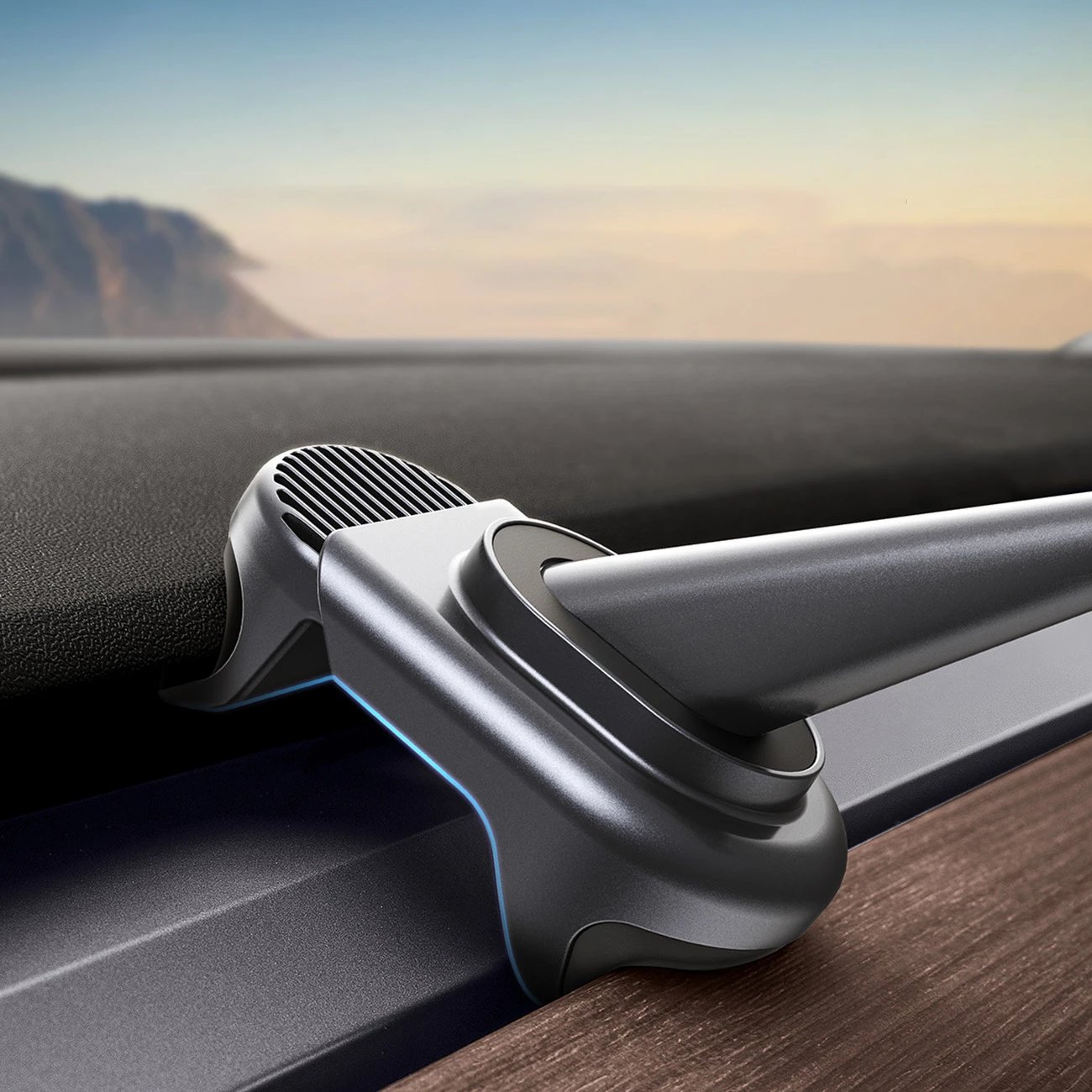 Mbështjellës elektrik për veturë Baseus T-Space për Tesla Model 3/Y, me panel diellor, i zi