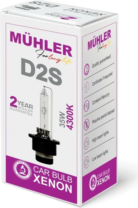 Lampa D2s 4300k Kuti Muhler