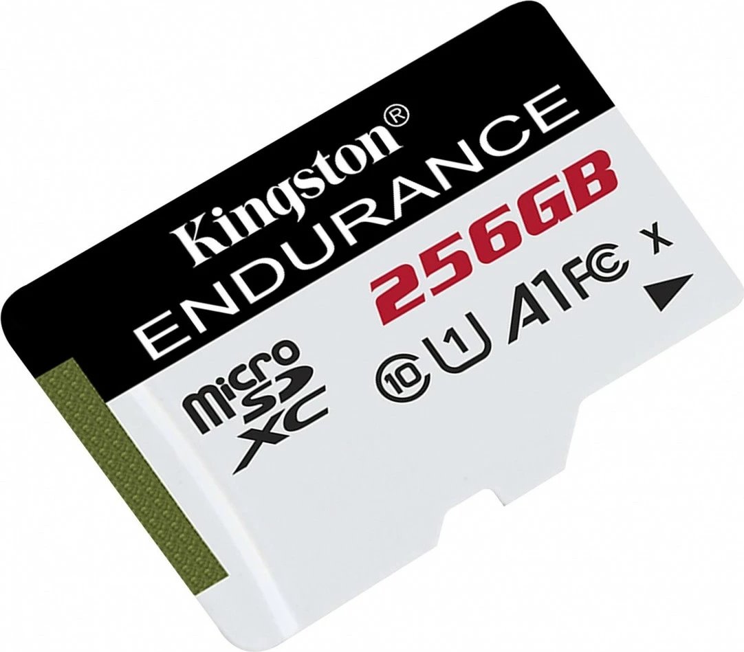 Kartelë memorie microSD Kingston Endurance 256GB, 95/45MB/s, Class10 A1 UHS-I