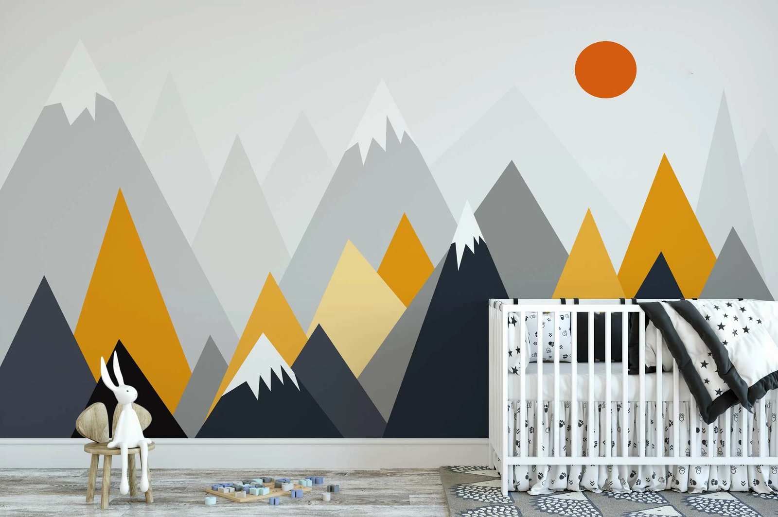 Murale muri Wallity, shumëngjyrëshe, MDK-00165, 300x270cm