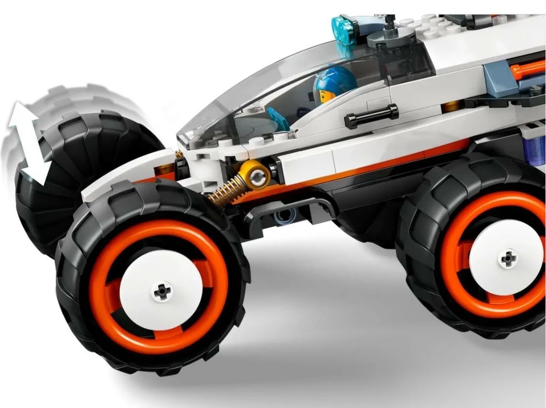Set ndërtimi LEGO City 60431 Space Rover dhe Eksplorimi i Jetës Hapësinore, 311 pjesë