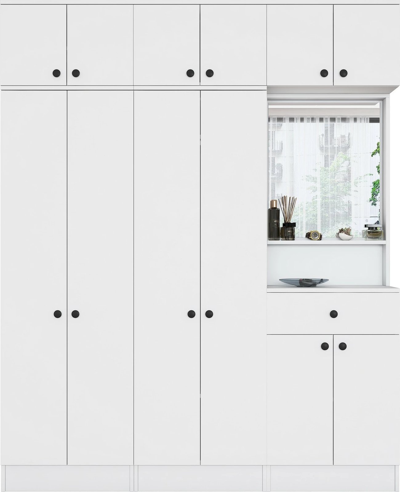 Stendë korridori Skye Decor, e bardhë, EA142 - 3450