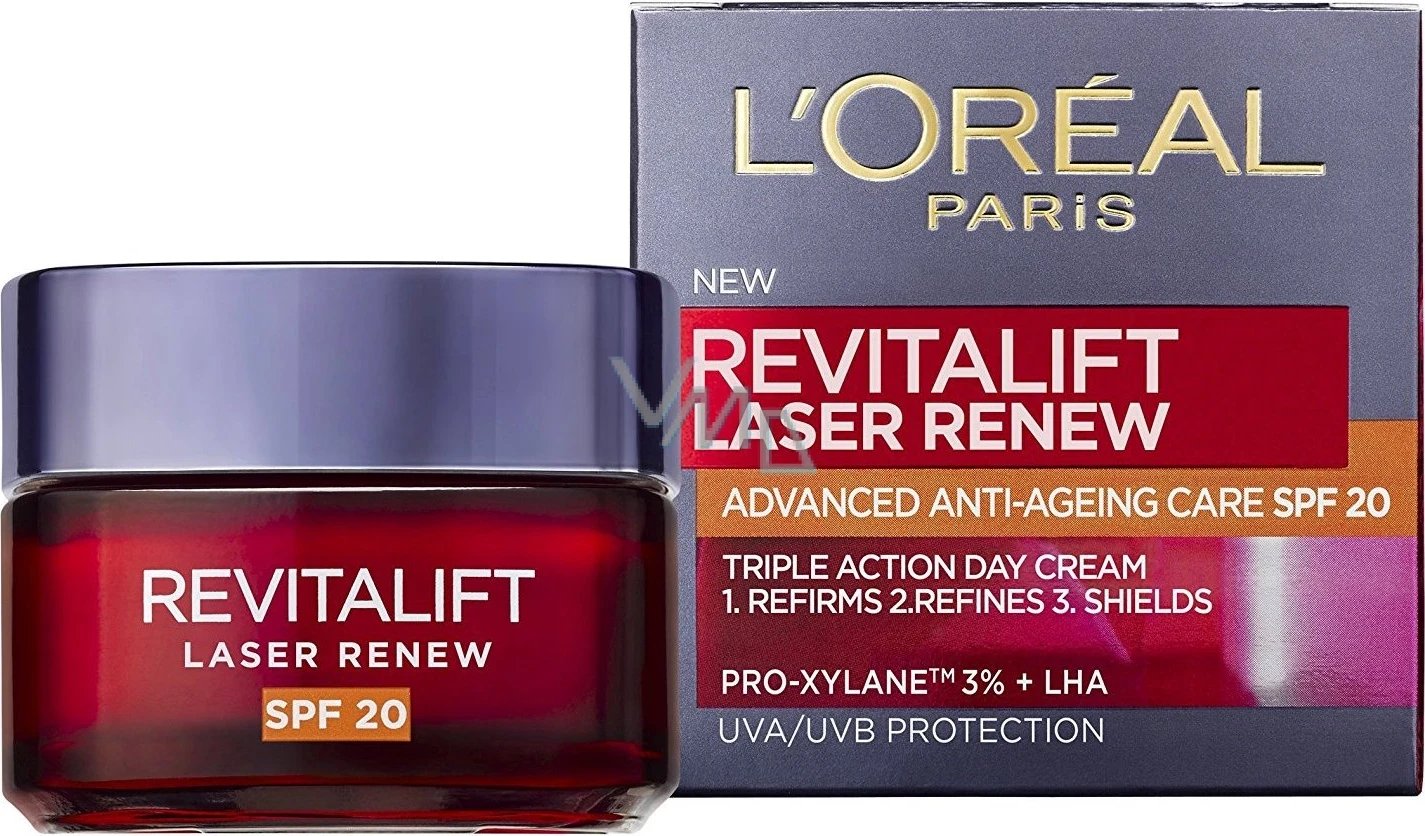 Krem L'Oreal Revitalift Laser , Anti Wrinkle , SPF 20 , 50 ml
