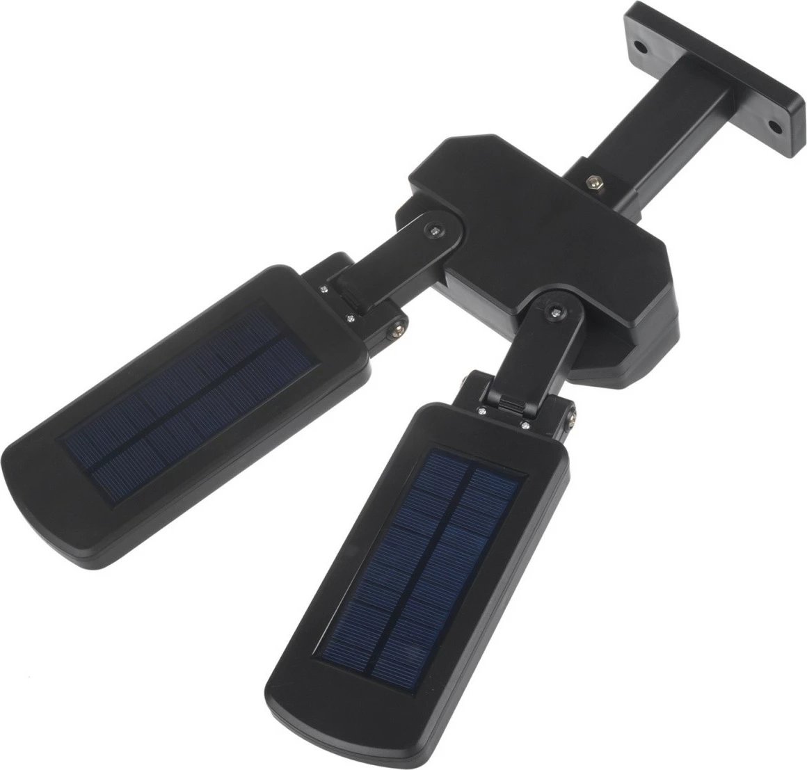 Lampë rruge solare LED Maclean MCE447 me sensor lëvizjeje dhe telekomandë, IP54, 2x450lm, 6500K