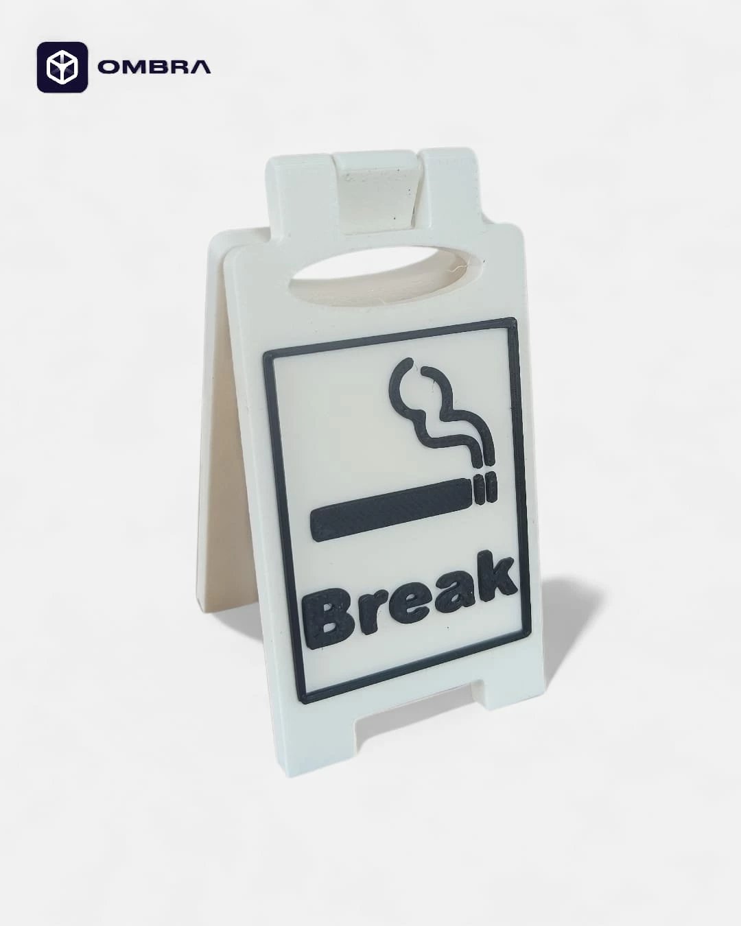 Tabelë “Break Cigarette” - e bardhe