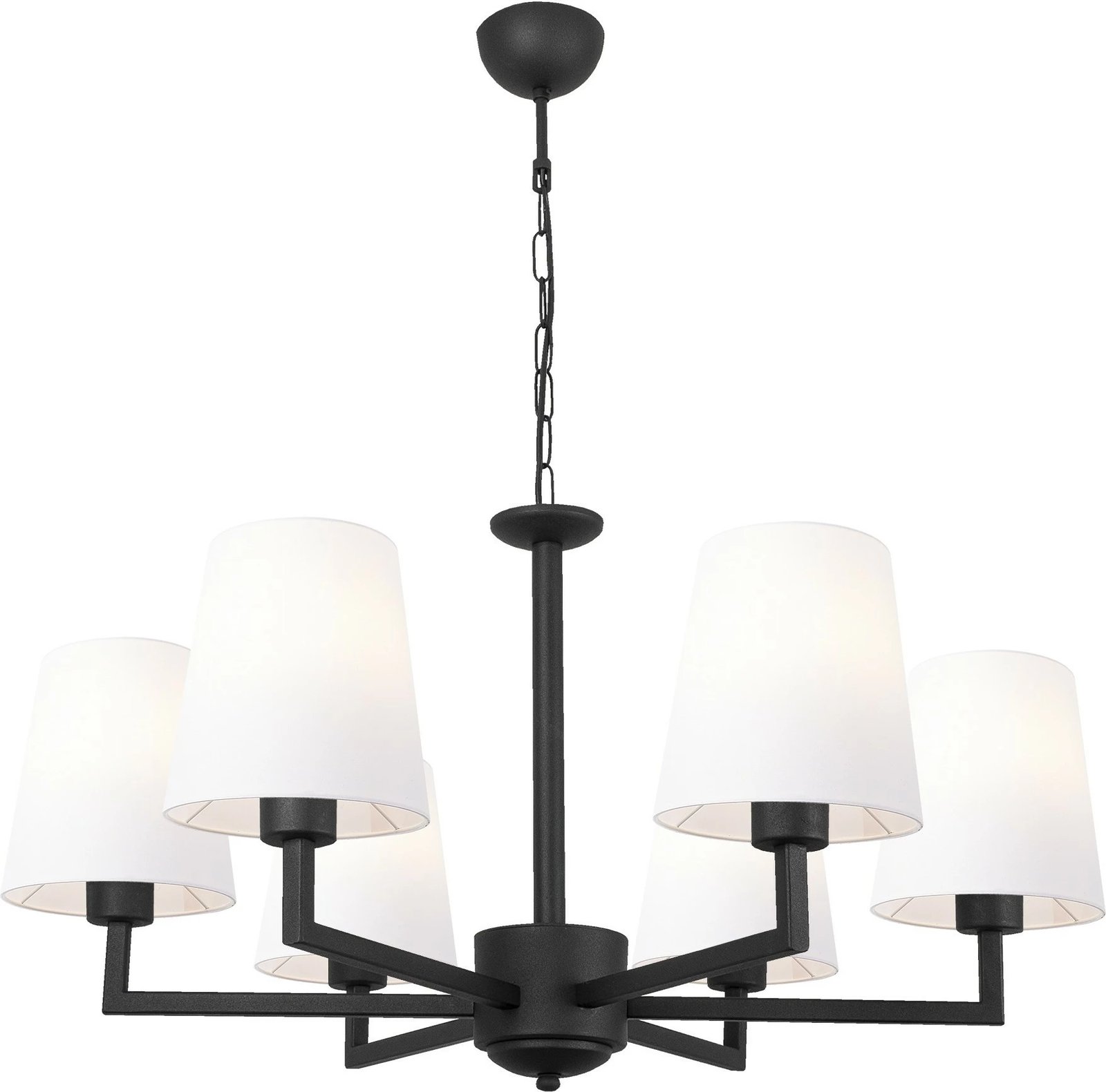 Llambadar modern Opviq, Profil - 4643, ngjyrë e zezë dhe e bardhë