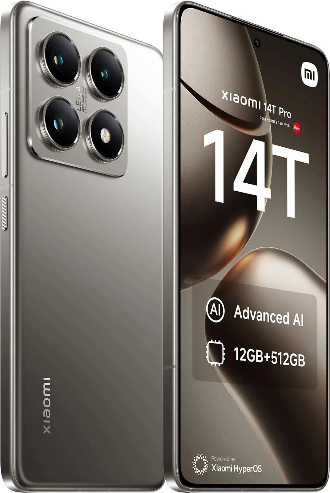 Celular Xiaomi 14T, 6.67", 12+256GB, DS, 5G, hiri
