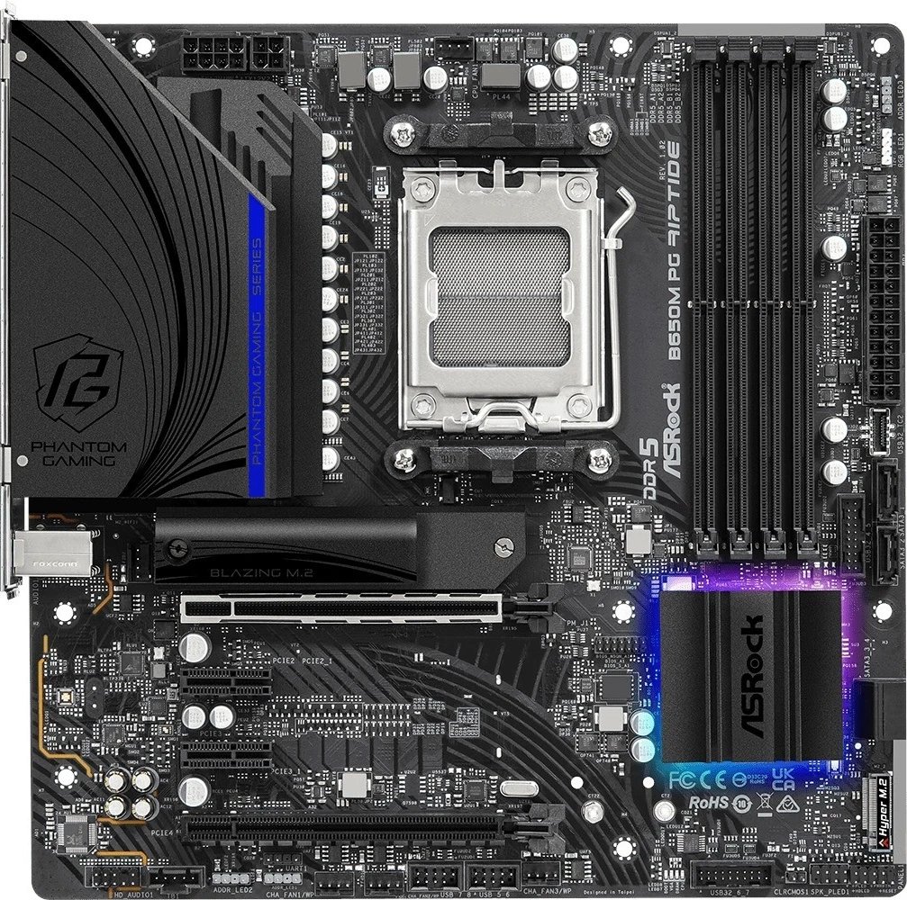 Pllakë amë ASRock B650M PG Riptide, Chipset B650