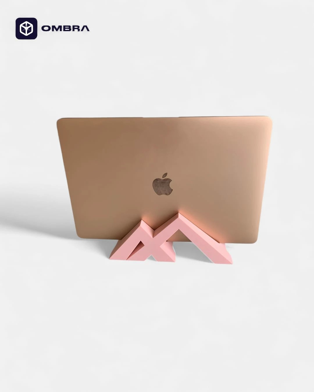 Mountains Macbook Stand - Pink