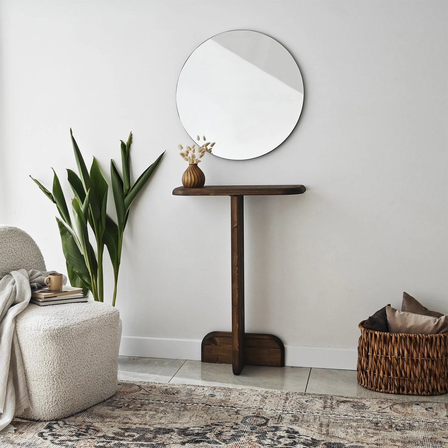 Komodë druri Hanah Home, Pratico, ngjyrë arre