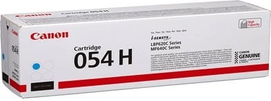 Toner Canon 054 H, Cyan, për i-SENSYS MF645Cx/MF643Cdw/MF641Cw/LBP623Cdw/LBP621Cw