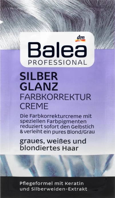 Krem për korrigjimin e ngjyrës me shkëlqim argjendi , Balea, 20 ml