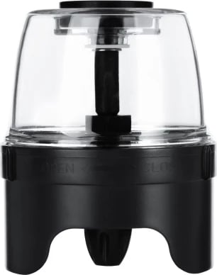 Mulli elektrik për kripë dhe piper, Adler AD 4449, rregullim trashësisë, kapacitet 150 ml, bateri 1500mAh, USB-C, e zezë mat, set 3 mullinj