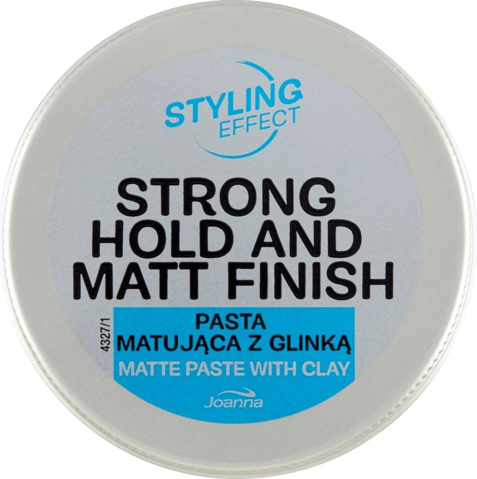 Pasta për stilim flokësh Joanna Styling Effect Mattifying Paste me argjilë 100g