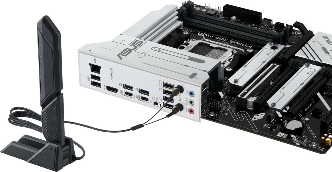 Pllakë amë Asus PRIME X870-P WIFI, Socket AM5, DDR5, ATX, e zezë