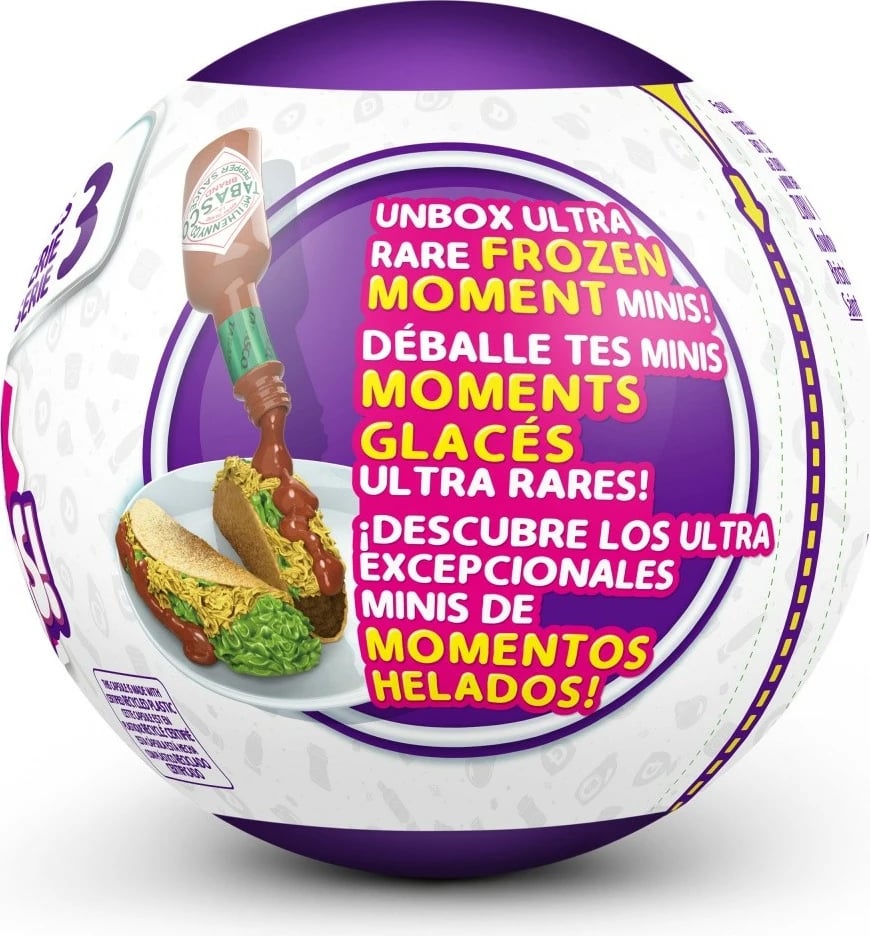 Set figurina Mini Brands ZURU 5 Surprise, Series 3, plastikë, 1 copë
