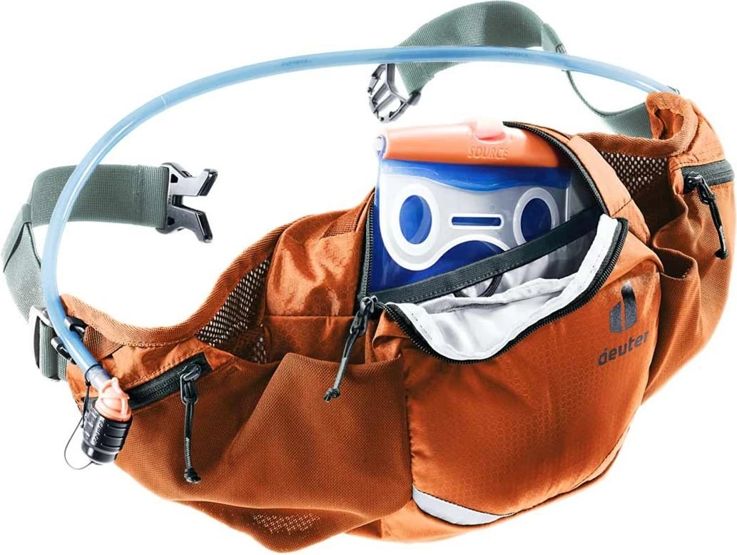 Çantë beli Deuter Pulse 3, 3 L, Portokalli