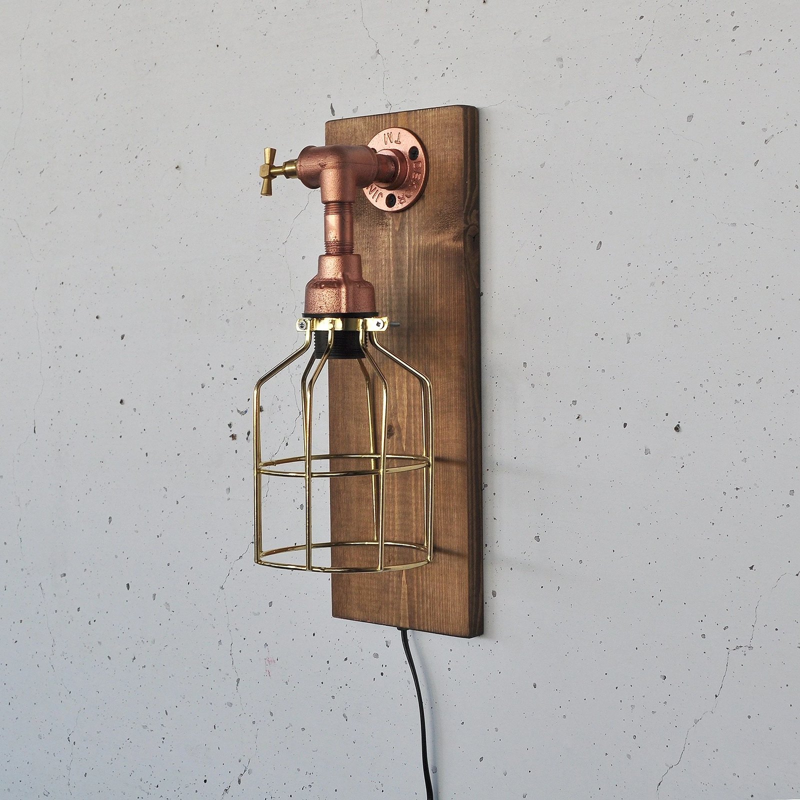 Llambë muri Opviq, dru dhe ari rozë, Pp168