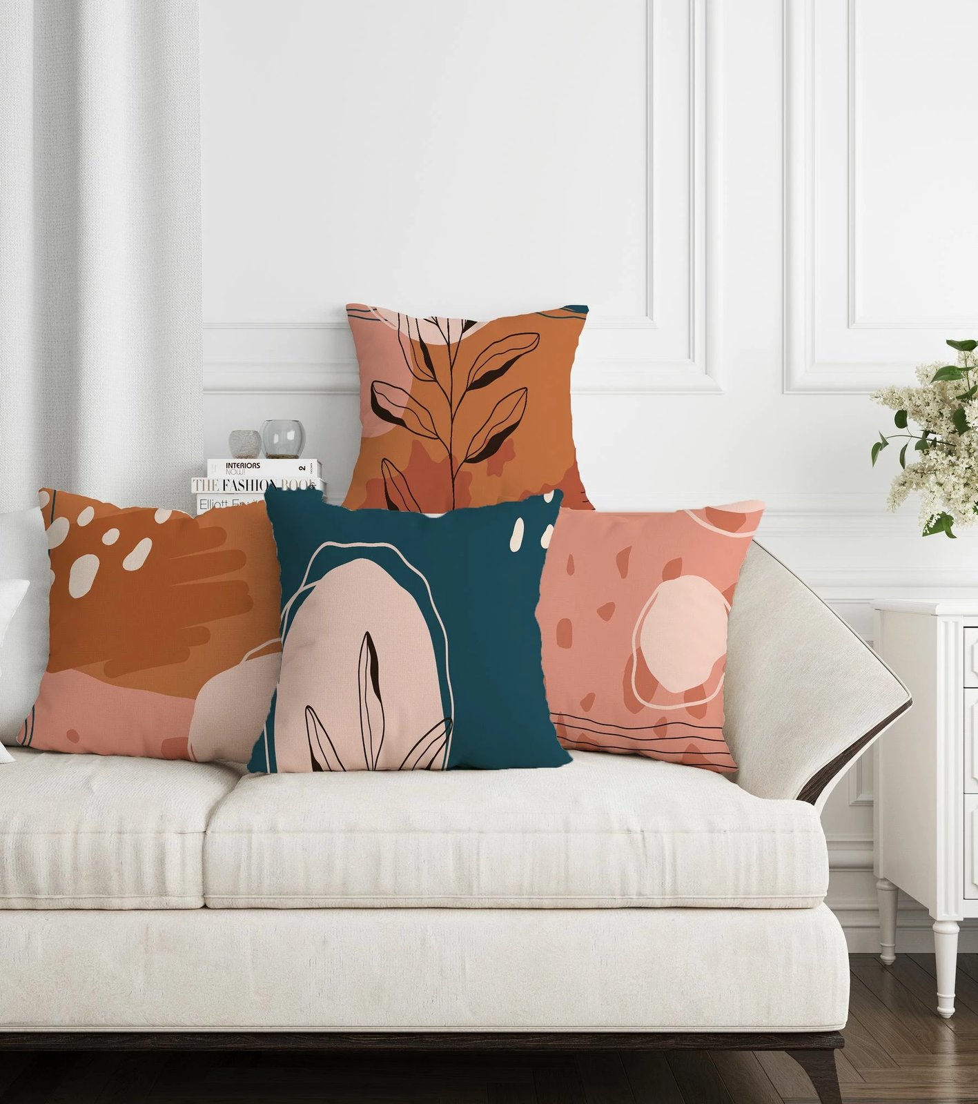 Set mbulesash jastëku (4 copë), dizajn Aberto, ASR-plw4 - 20