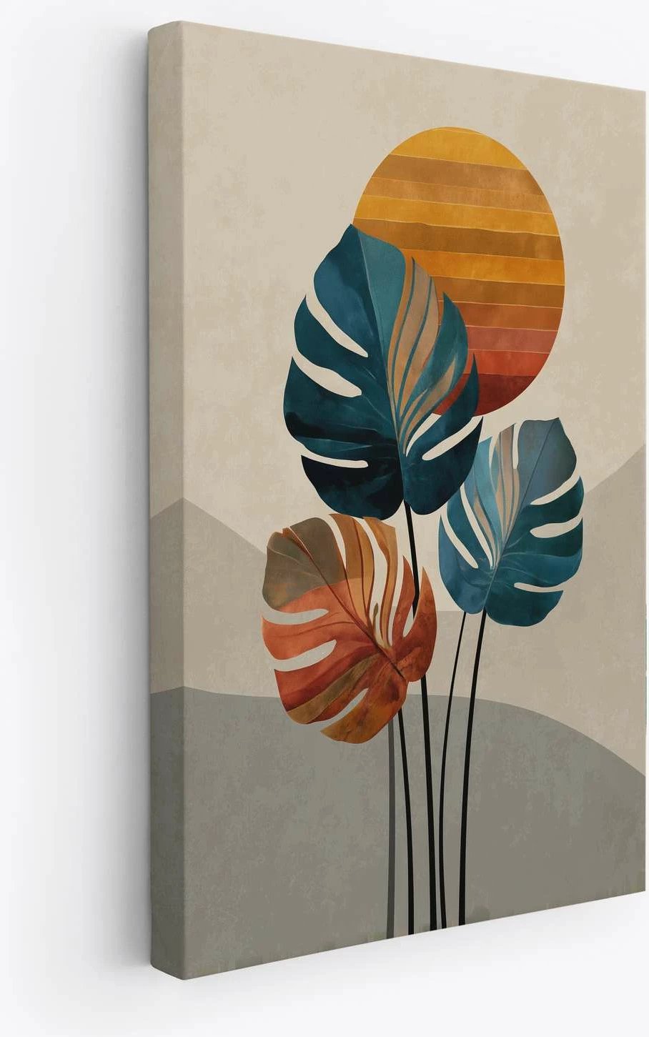 Pikturë dekorative në kanavacë, shumëngjyrëshe, Wallity, Hm_Cnvs26-24, 50x70cm