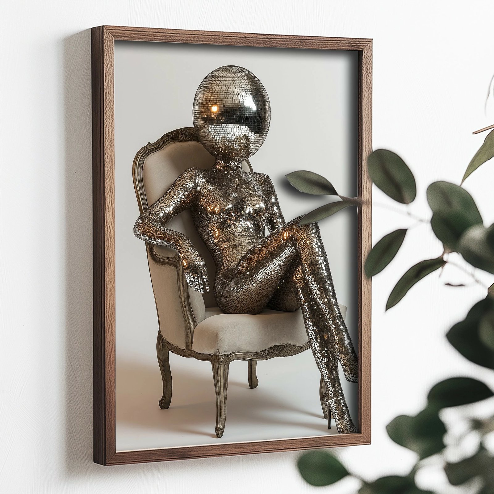 Pikturë dekorative me kornizë, MDF, shumëngjyrëshe, Wallity, TUN073-L, 35x47x2 cm