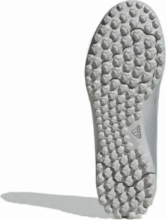 Çizme futbolli për fëmijë adidas, të bardha