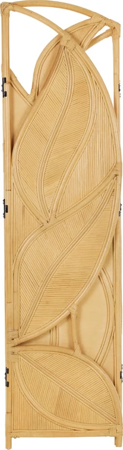 Paravan LEAF PALM, ratan natyral, 150x3x190 cm