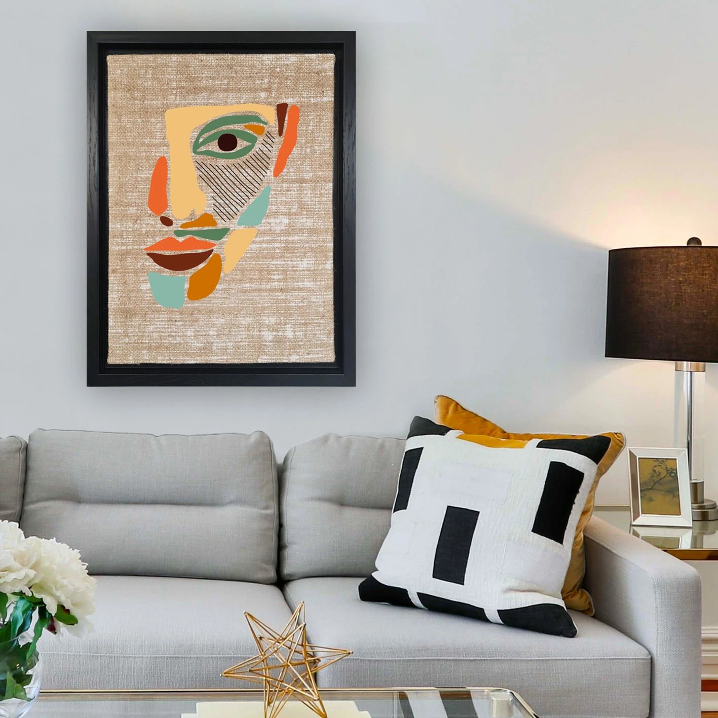 Pikturë dekorative në kanavacë, shumëngjyrëshe, Wallity, LSJ219278569213 - 4666