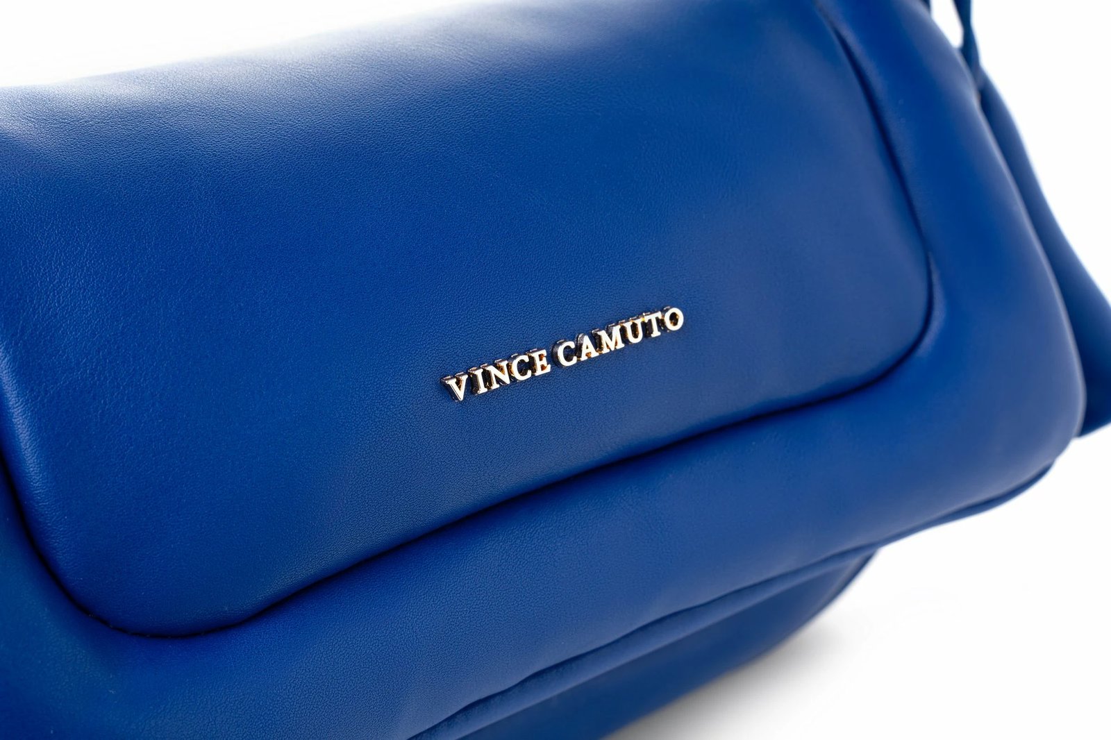 Çantë shpatulle Vince Camuto, ngjyrë sax blue, Genoa