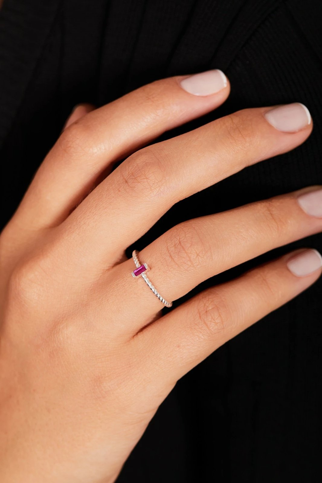 Unazë argjendi Elika Silver, FA183154