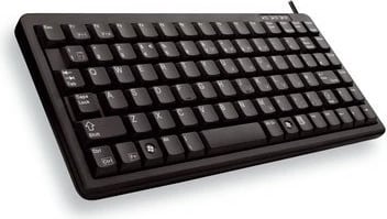 Tastierë Cherry G84-4100, Mini, Wired, USB, QWERTZ, E zezë