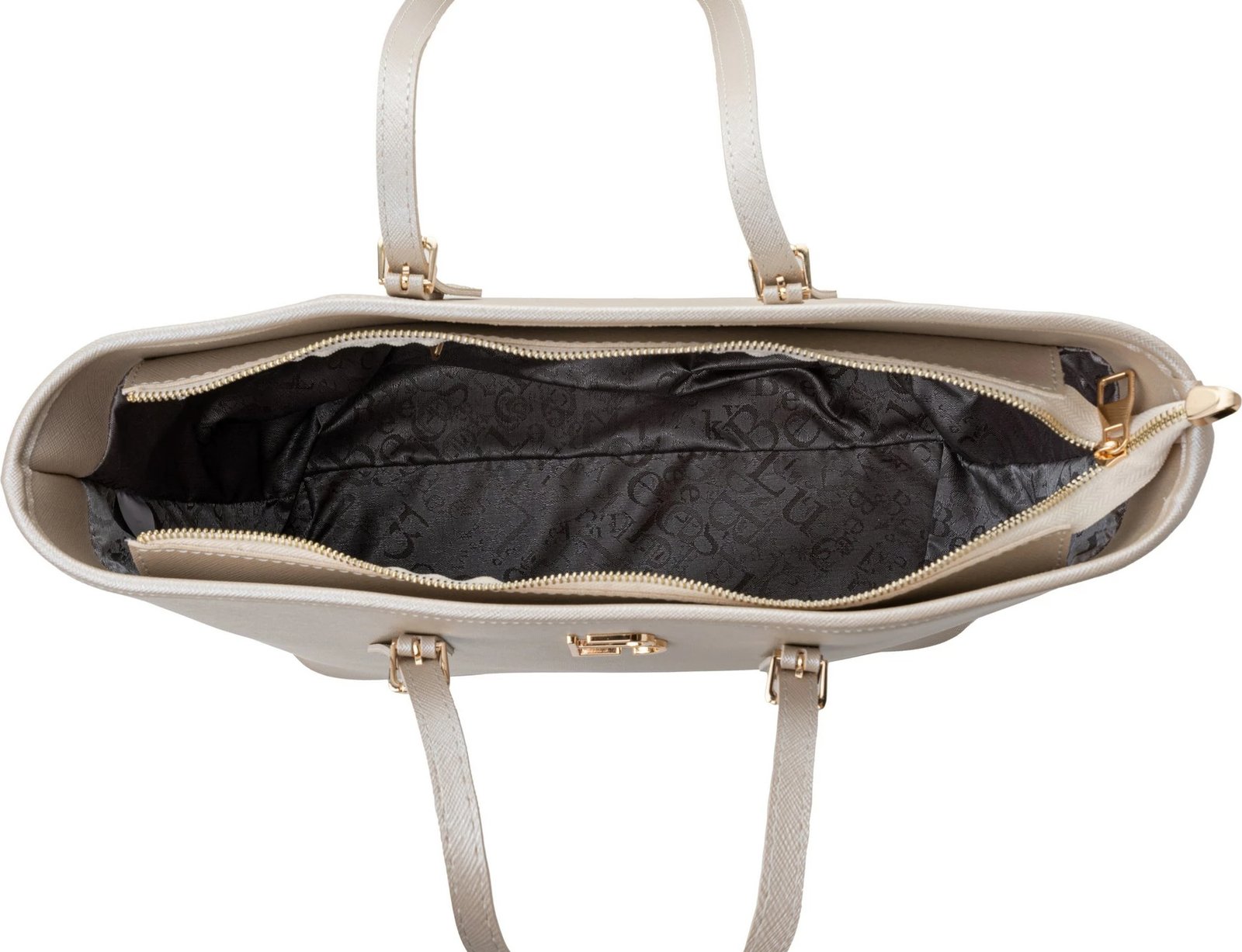 Çantë tote Lucky Bees, ngjyrë bezhë, 1247 - Regeta Gold