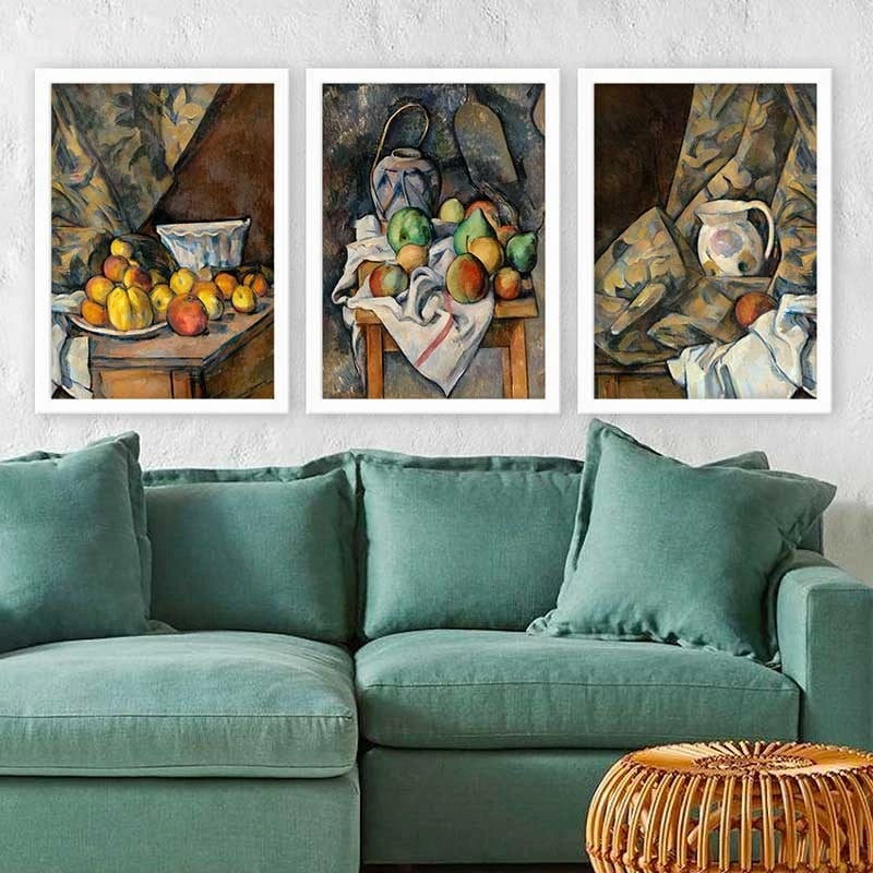 Pikturë dekorative me kornizë (3 copë), Wallity, 3BC_UN2035470 _3545