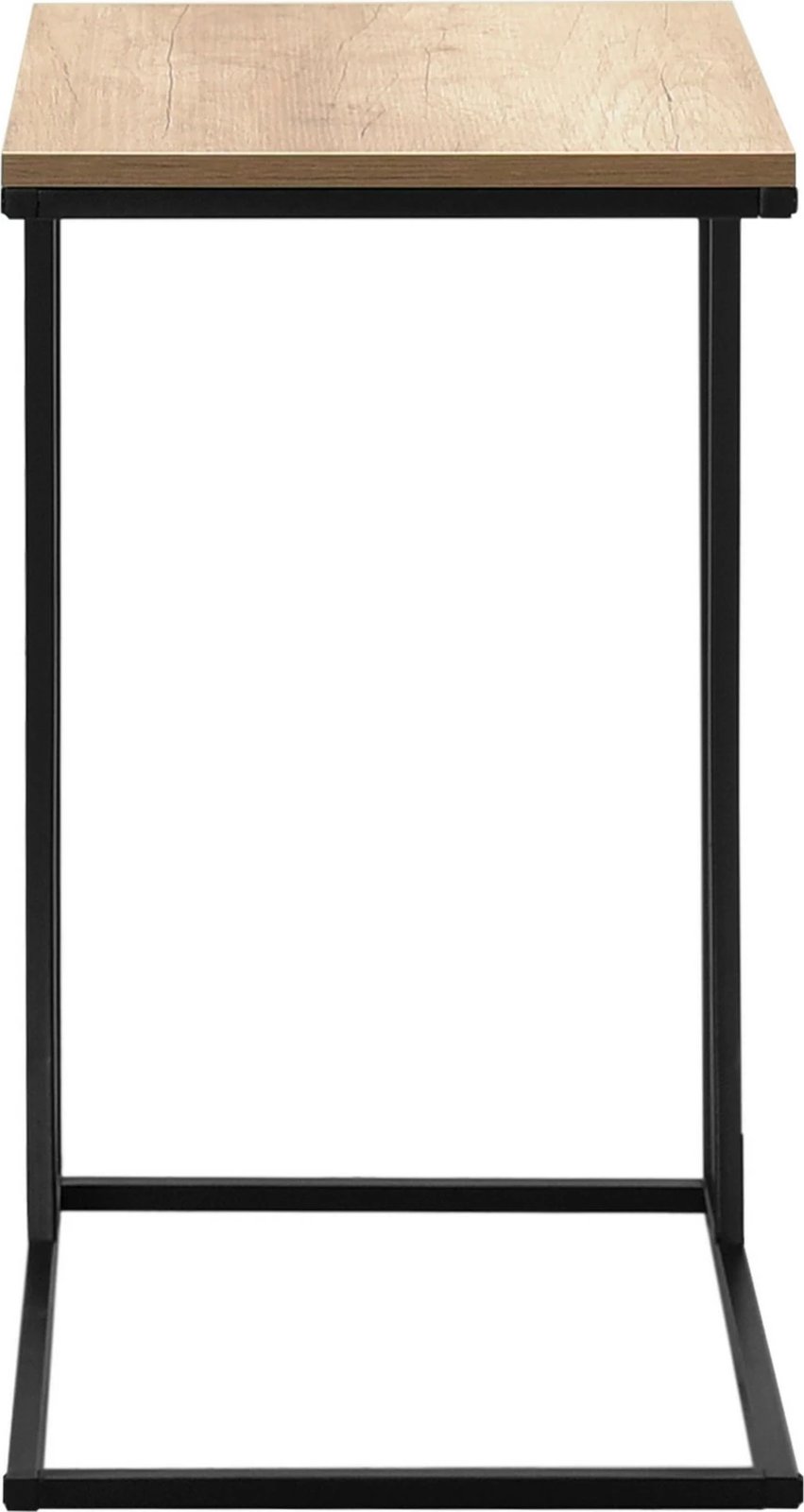 Tavolinë anësore Hanah Home, SHP-908-TT-1, ngjyrë arre dhe e zezë