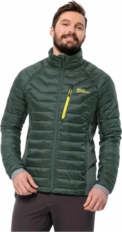 Jakne për meshkuj Jack Wolfskin, e gjelbër