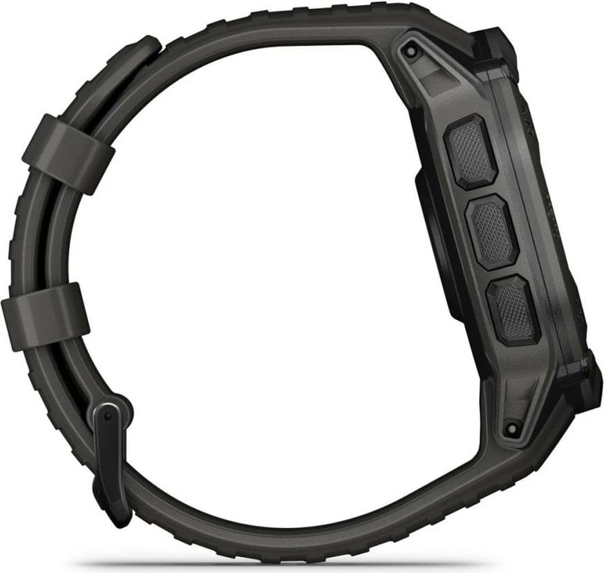 Smartwatch Garmin Instinct 2X Solar, GPS, 150 orë bateri, grafit