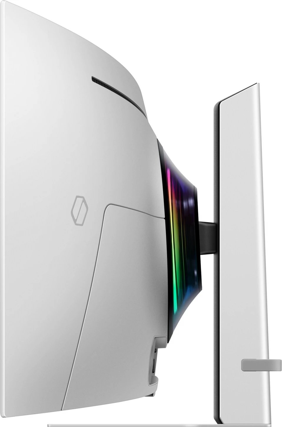 Monitor Samsung S49DG934SU, 49", Dual QHD, OLED, Silver